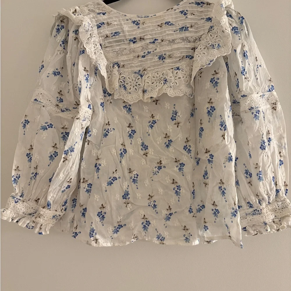 LoveShackFancy Ruffled Top - Picture 5 of 5